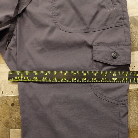 L.L. Bean Vista Camp Crop Pants Women’s XL Dark Gray - Picture 7 of 12